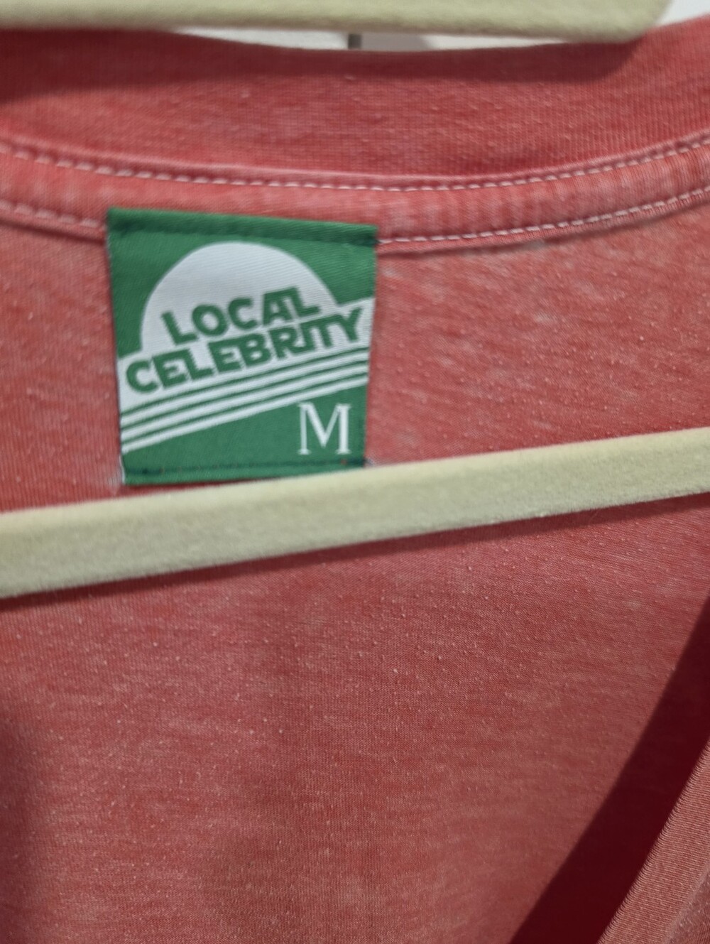 Local Celebrity - V Neck Dear Karma Top T Shirt - Sz. M - Picture 3 of 7
